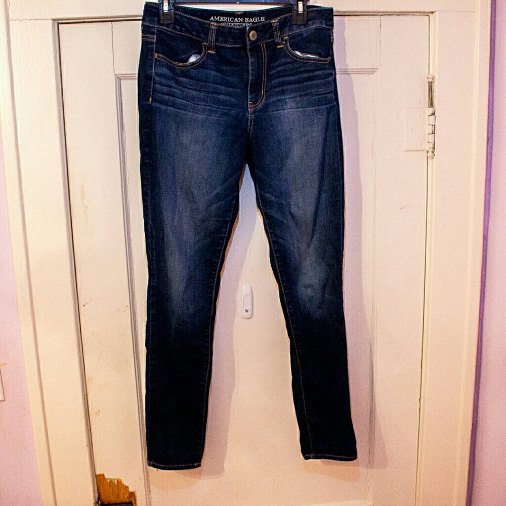 High waisted jeggings